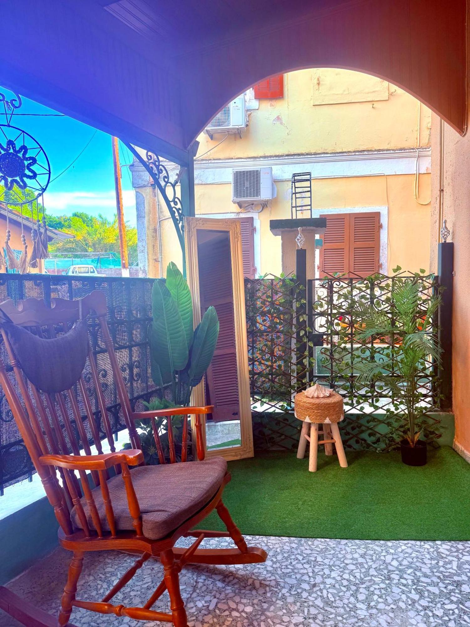 Апартаменты Fay'S Barbeque Garden House -Family Activities Corfu Port Экстерьер фото